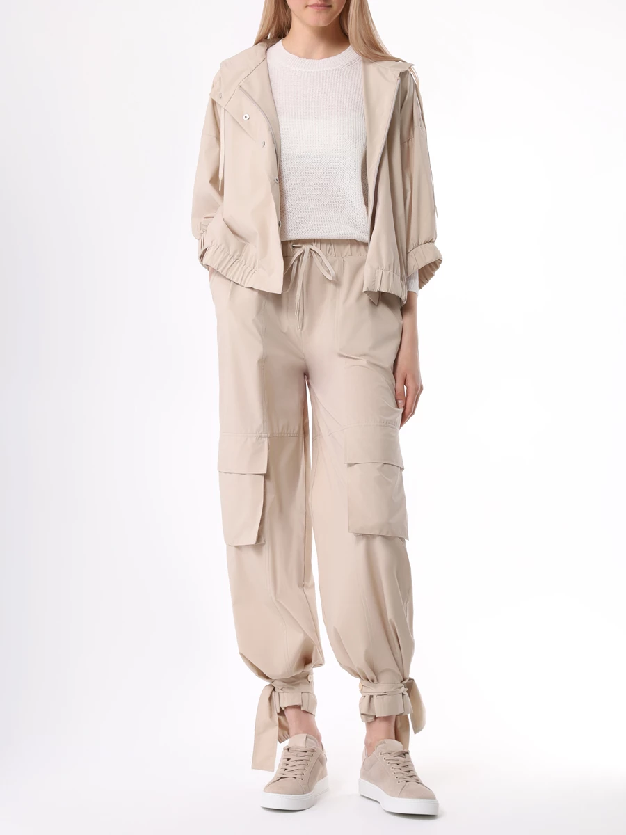 Джемпер льняной GRAN  SASSO 23256/24856/005 Белый  Фото 2