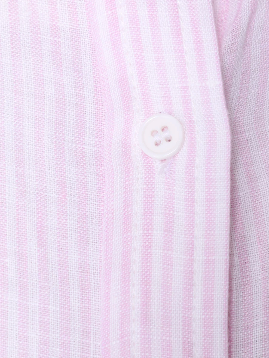 Рубашка льняная FORTE DEI MARMI COUTURE 24SF1105-N, размер 44, цвет розовый - фото 8