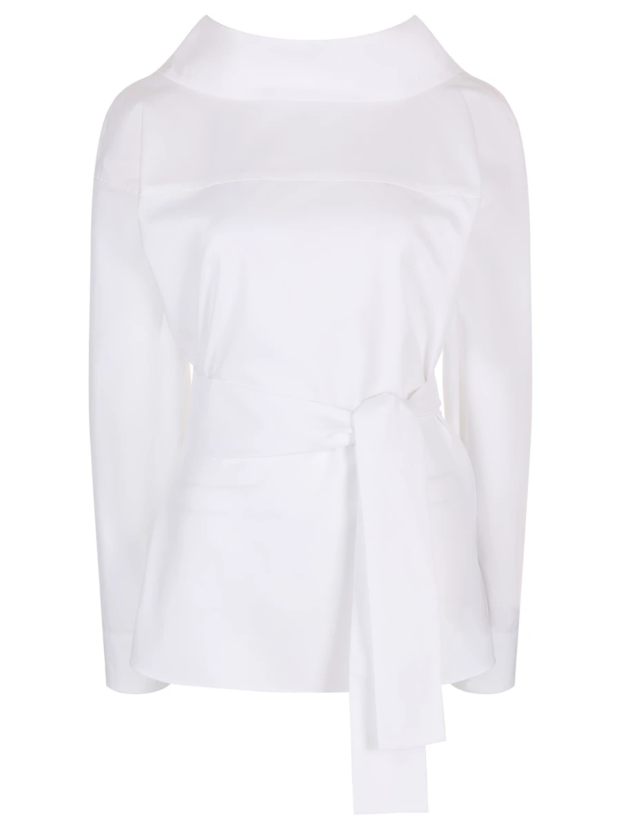 Блуза хлопковая GOOROO SH007-7000-100, размер 40, цвет белый