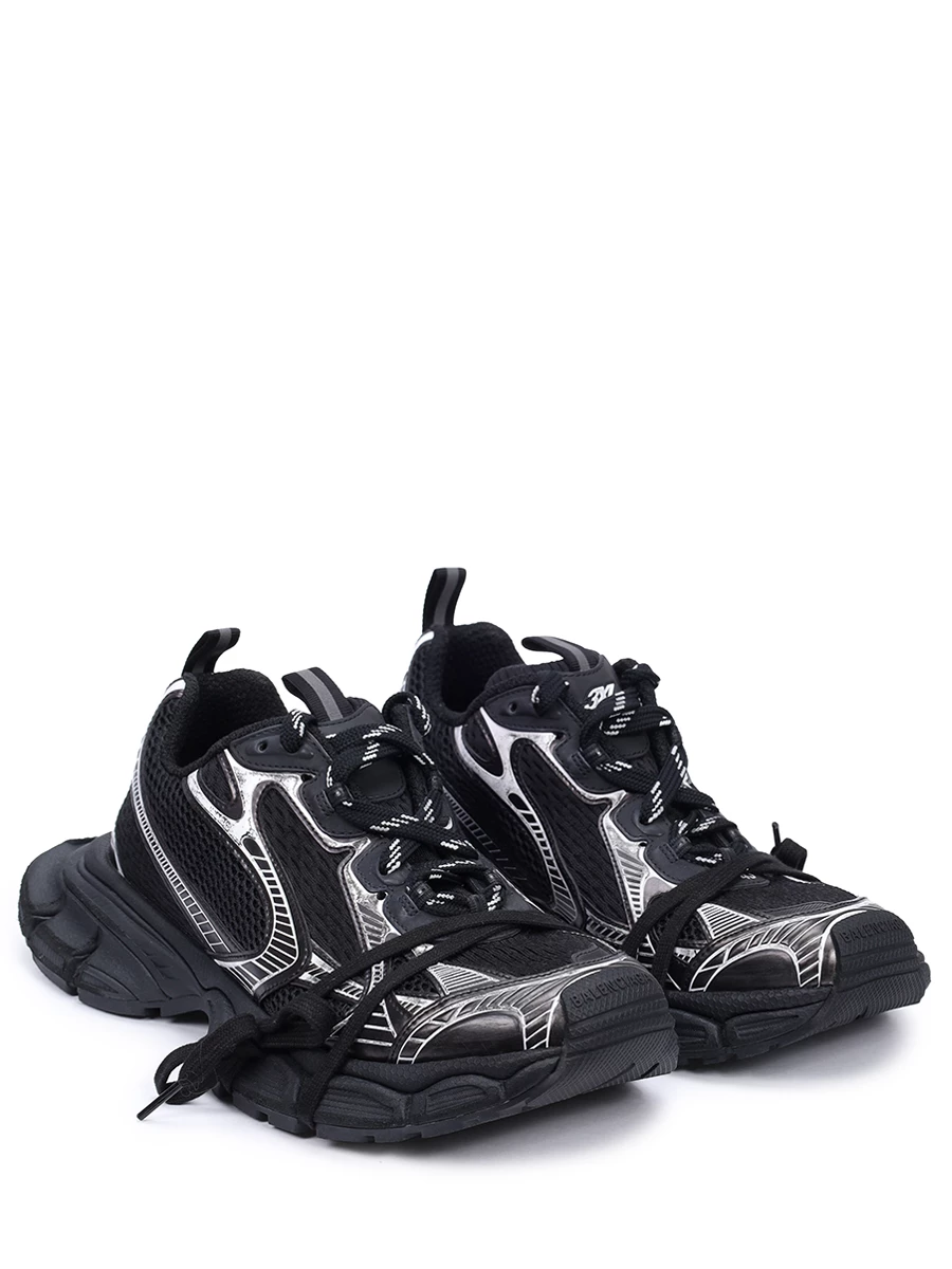 Кроссовки текстильные BALENCIAGA 734734 W3XL1 1090 Черный  Фото 2