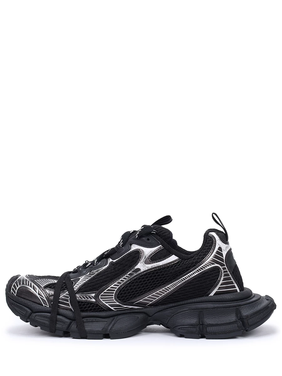 Кроссовки текстильные BALENCIAGA 734734 W3XL1 1090 Черный  Фото 3