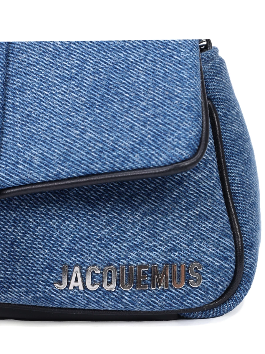 Сумка джинсовая Le petit Bambimou JACQUEMUS 241BA388 3176 330 Деним  Фото 5
