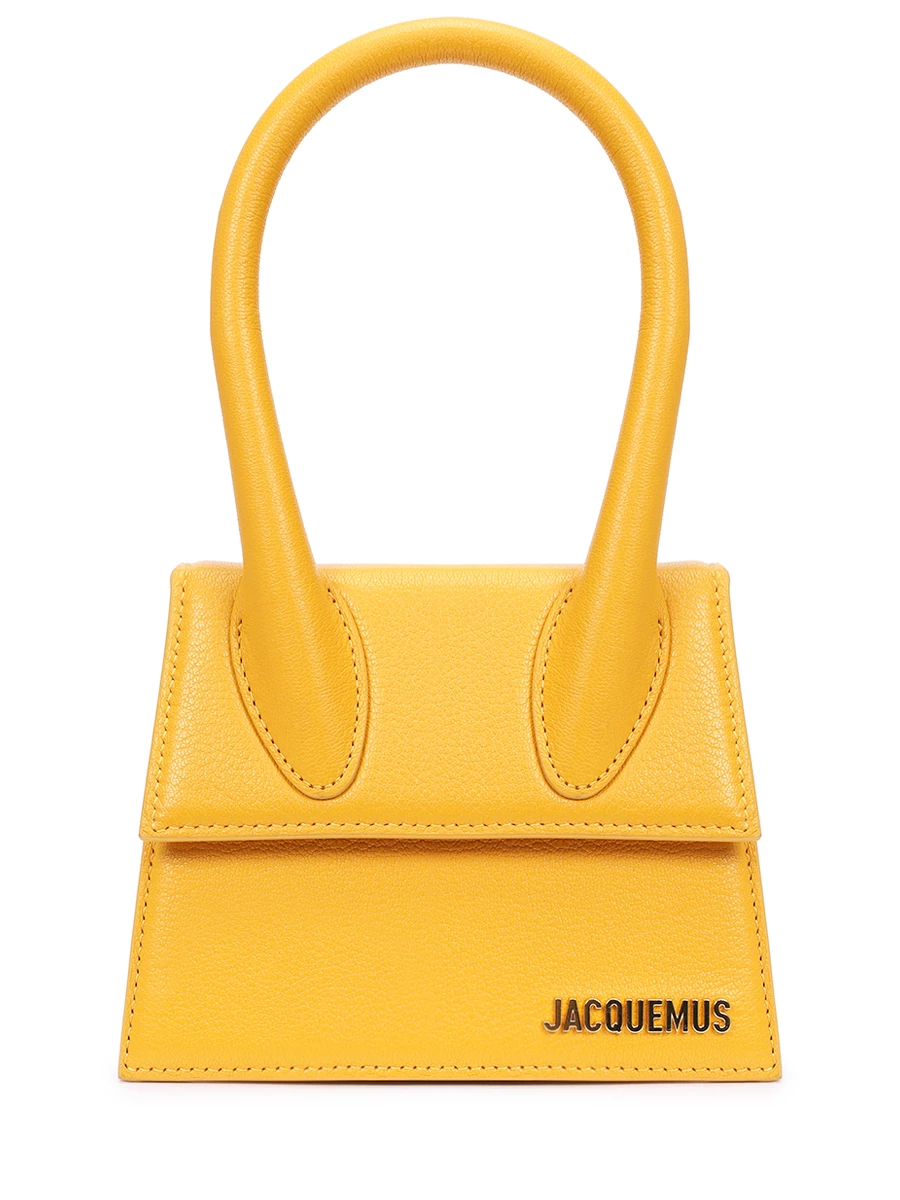 Сумка кожаная Le Chiquito JACQUEMUS 213BA002 3163 780 Желтый 