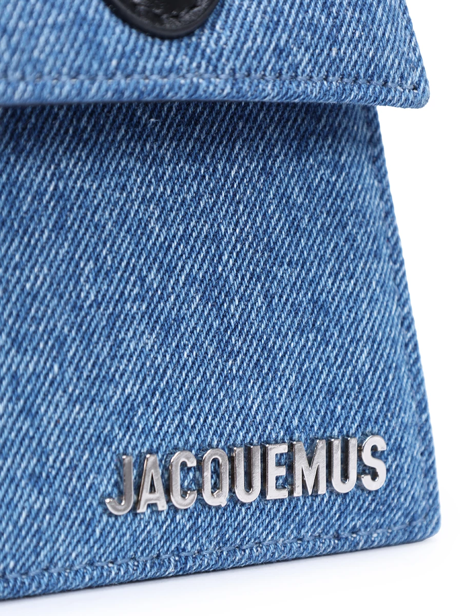 Сумка джинсовая Le Chiquito Noeud JACQUEMUS 213BA005 3176 330 Деним  Фото 5