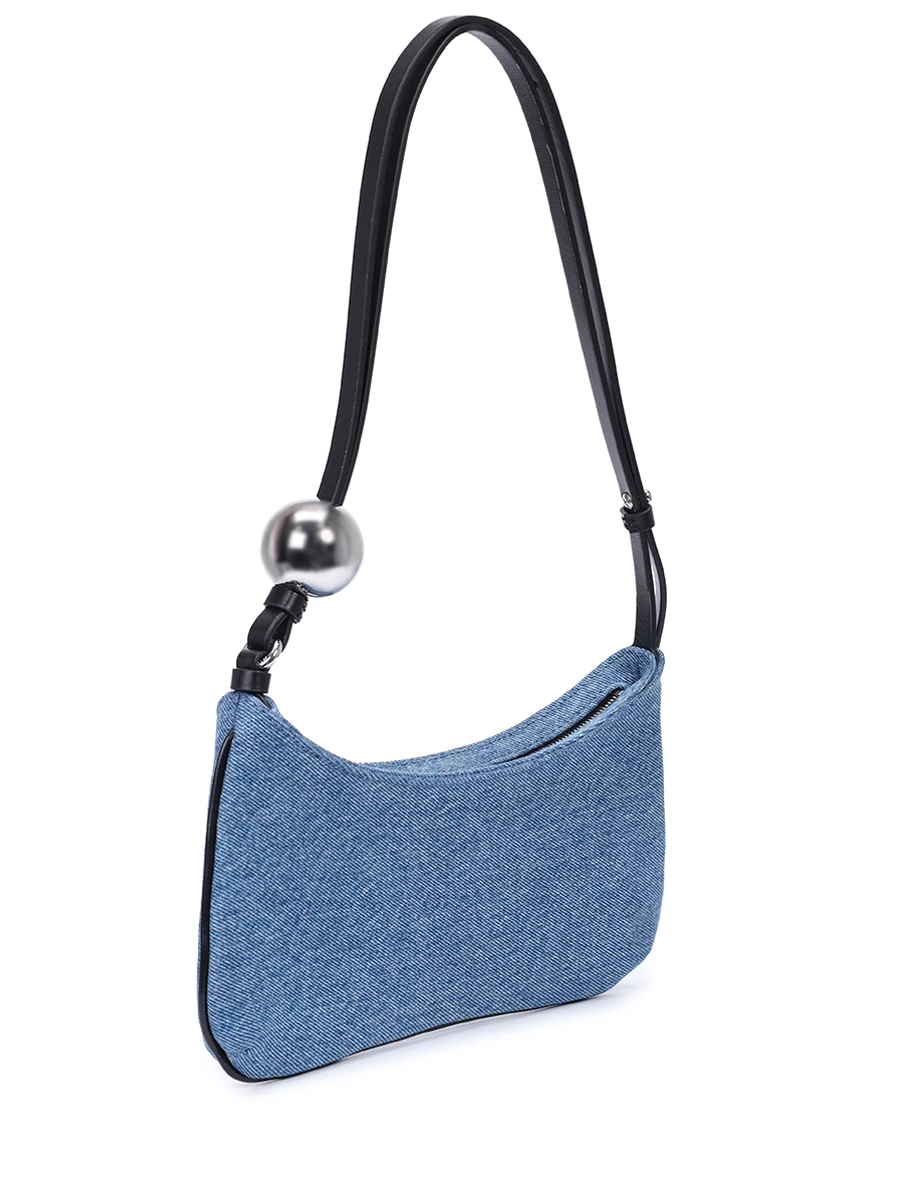 Сумка джинсовая Le Bisou Perle JACQUEMUS 231BA057 3176 330 Деним  Фото 3