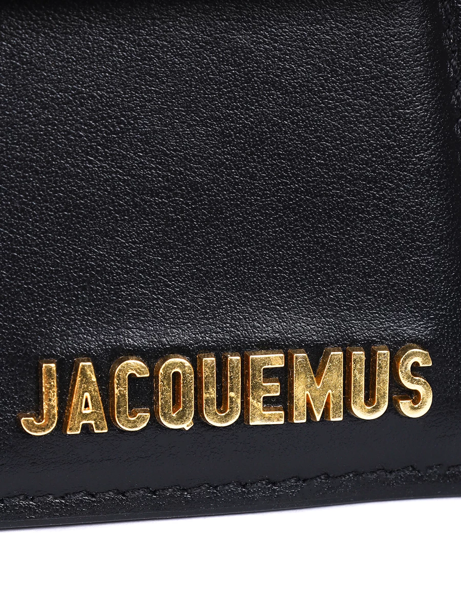 Сумка кожаная Le Chiquito JACQUEMUS 213BA002 3000 990 Черный  Фото 5