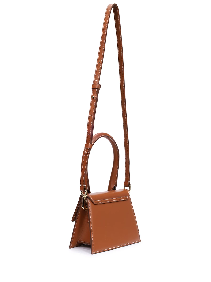 Сумка кожаная Le Chiquito JACQUEMUS 213BA002 3072 811 Коричневый  Фото 3