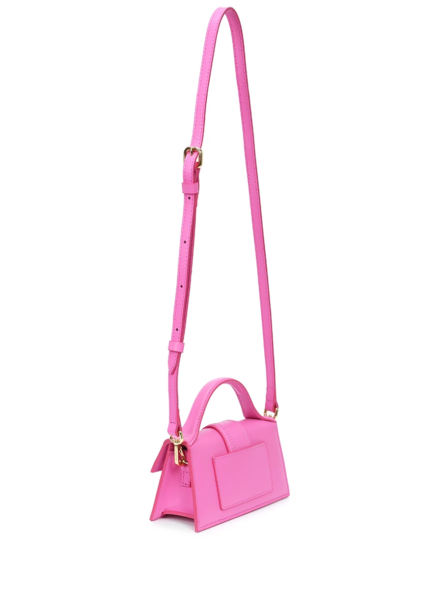 Сумка кожаная Le Bambino JACQUEMUS 213BA006 3060 434 Розовый  Фото 3