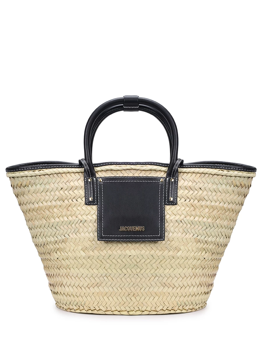 

Сумка плетеная Le Panier Soleil, Черный, 223BA045 3060 990