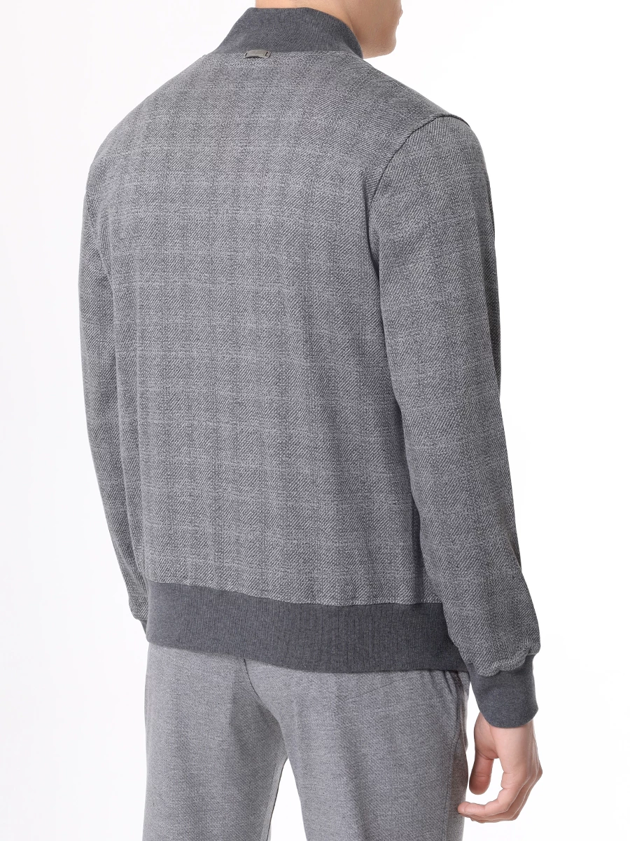 Костюм хлопковый CAPOBIANCO 16M455.QM00.GREY/16M710.UM00.GREY Серый  Фото 3