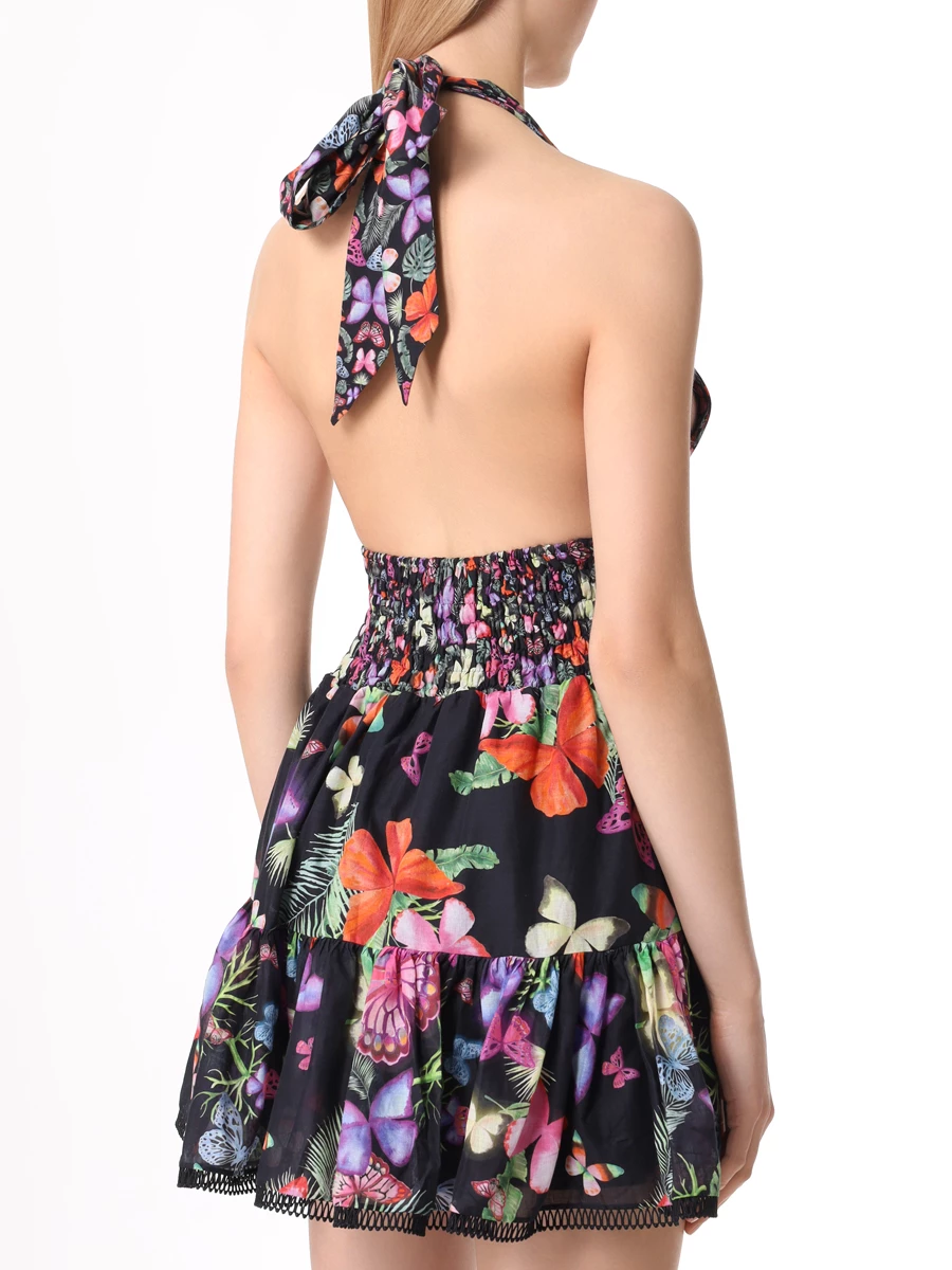 Платье хлопковое CHARO RUIZ 242613, размер 44, цвет черный - фото 3
