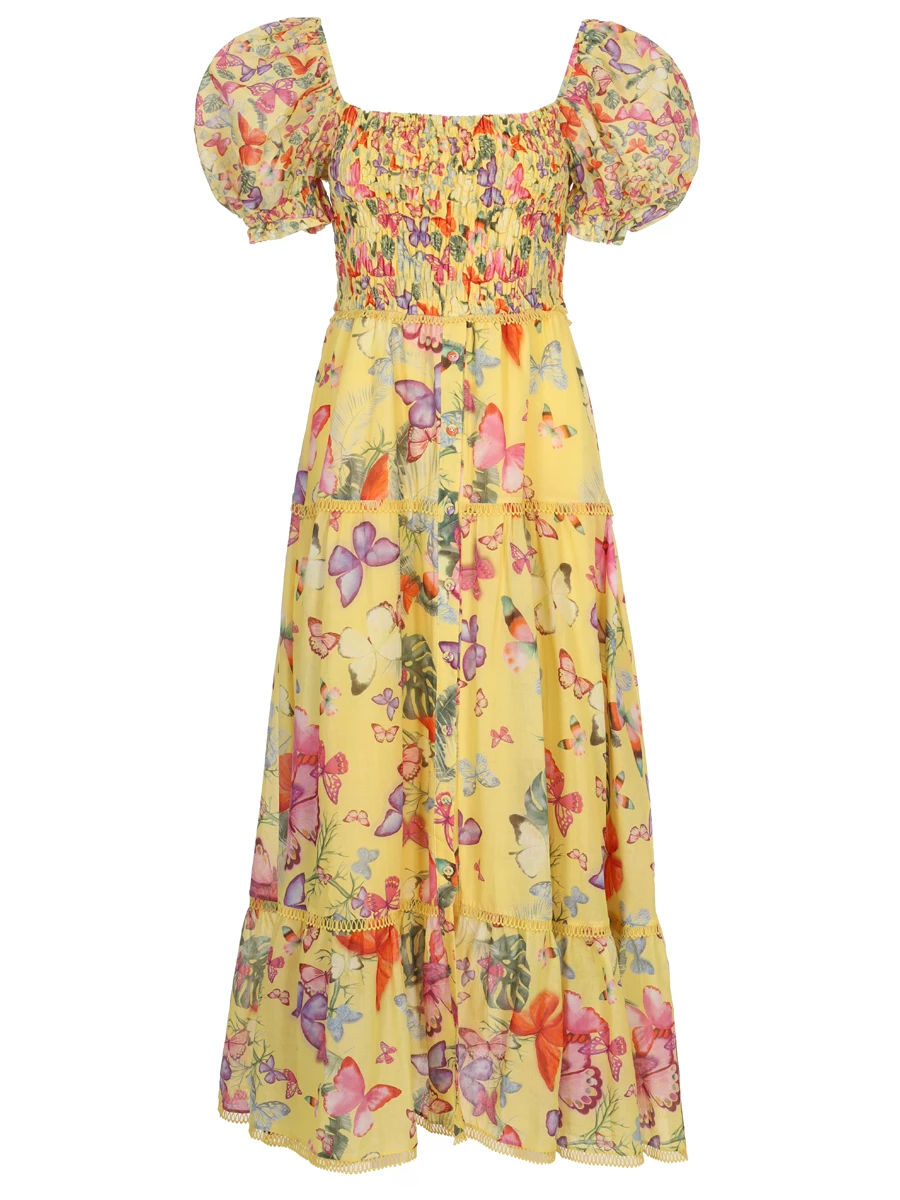 Платье хлопковое CHARO RUIZ 242626, размер 42, цвет принт