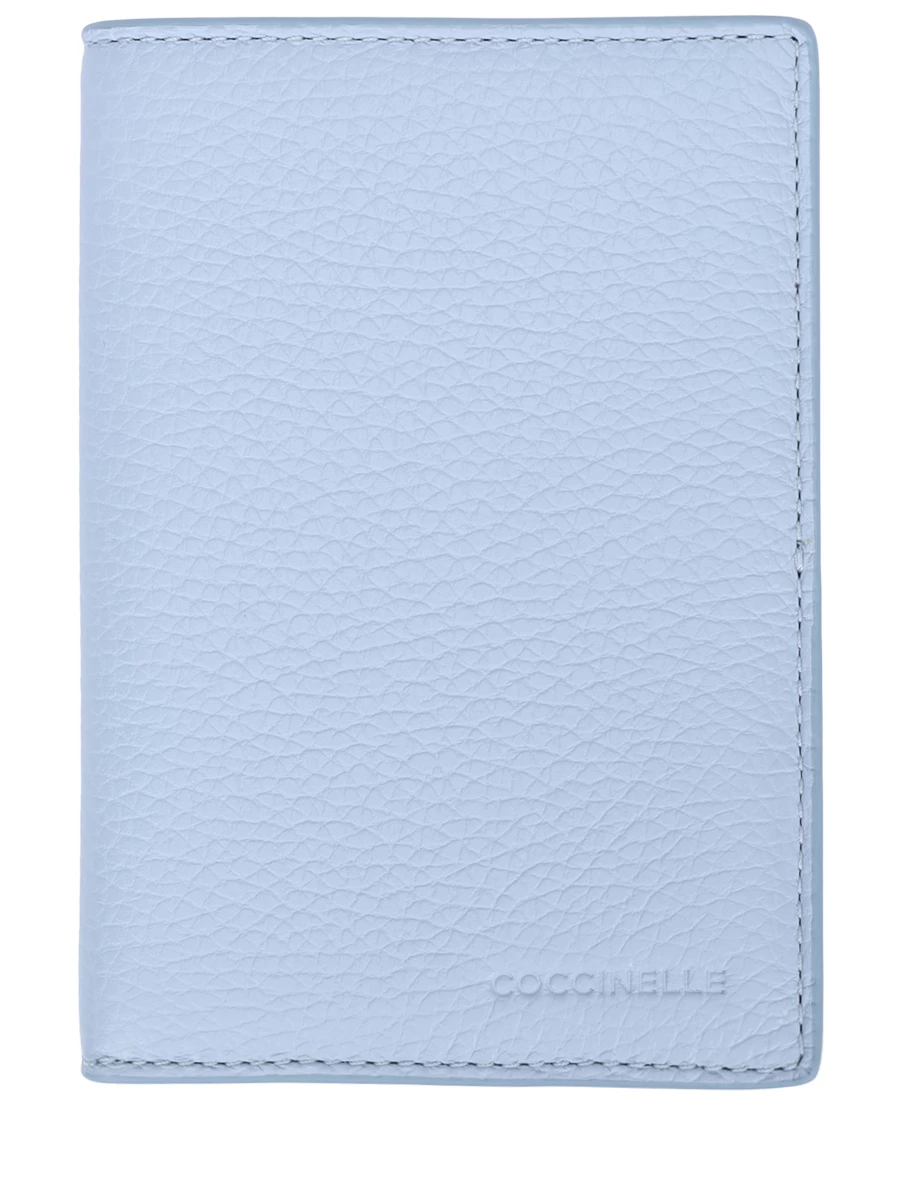 Обложка для документов кожаная COCCINELLE E2MUK820101/B35, размер Один размер, цвет голубой