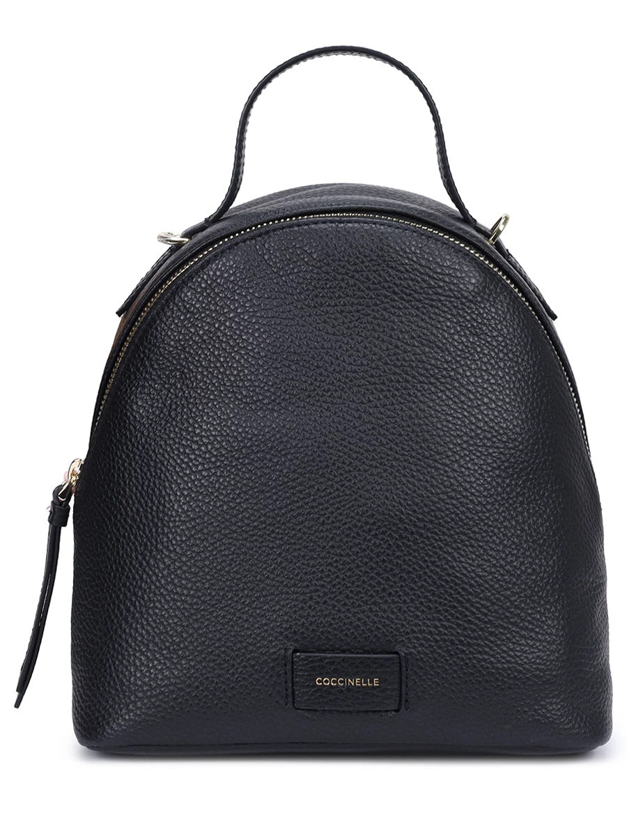 Рюкзак кожаный COCCINELLE E5Q1F540101/001, размер Один размер, цвет черный