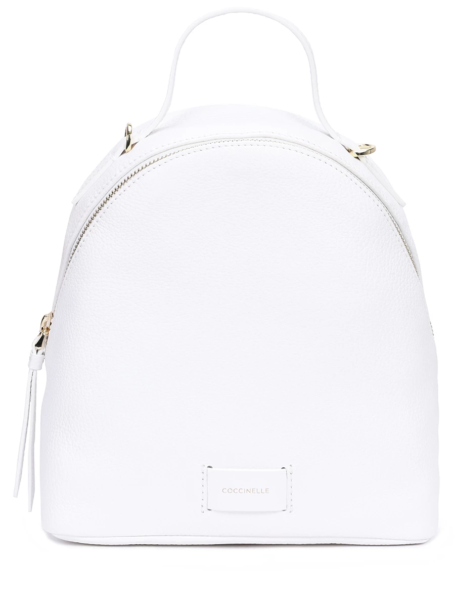 Рюкзак кожаный COCCINELLE E5Q1F540101/H13, размер Один размер, цвет белый