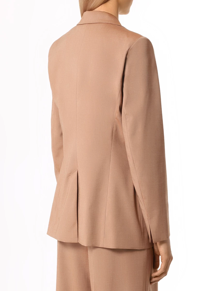 Пиджак из шерсти и лиоцелла WINDSOR DSE607 10017066, размер 54, цвет коричневый - фото 3