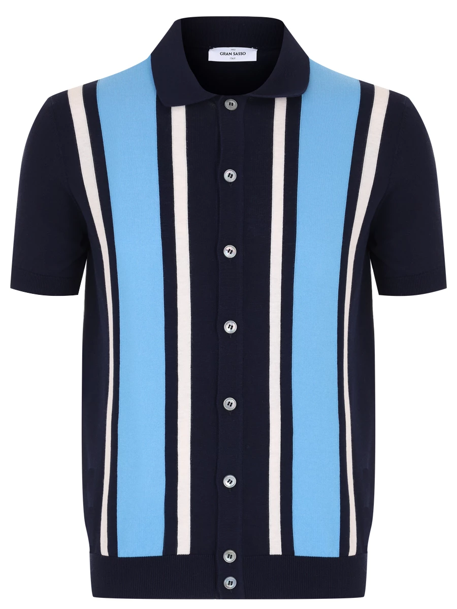 

Поло хлопковое, Полоска, 59135/20646/598