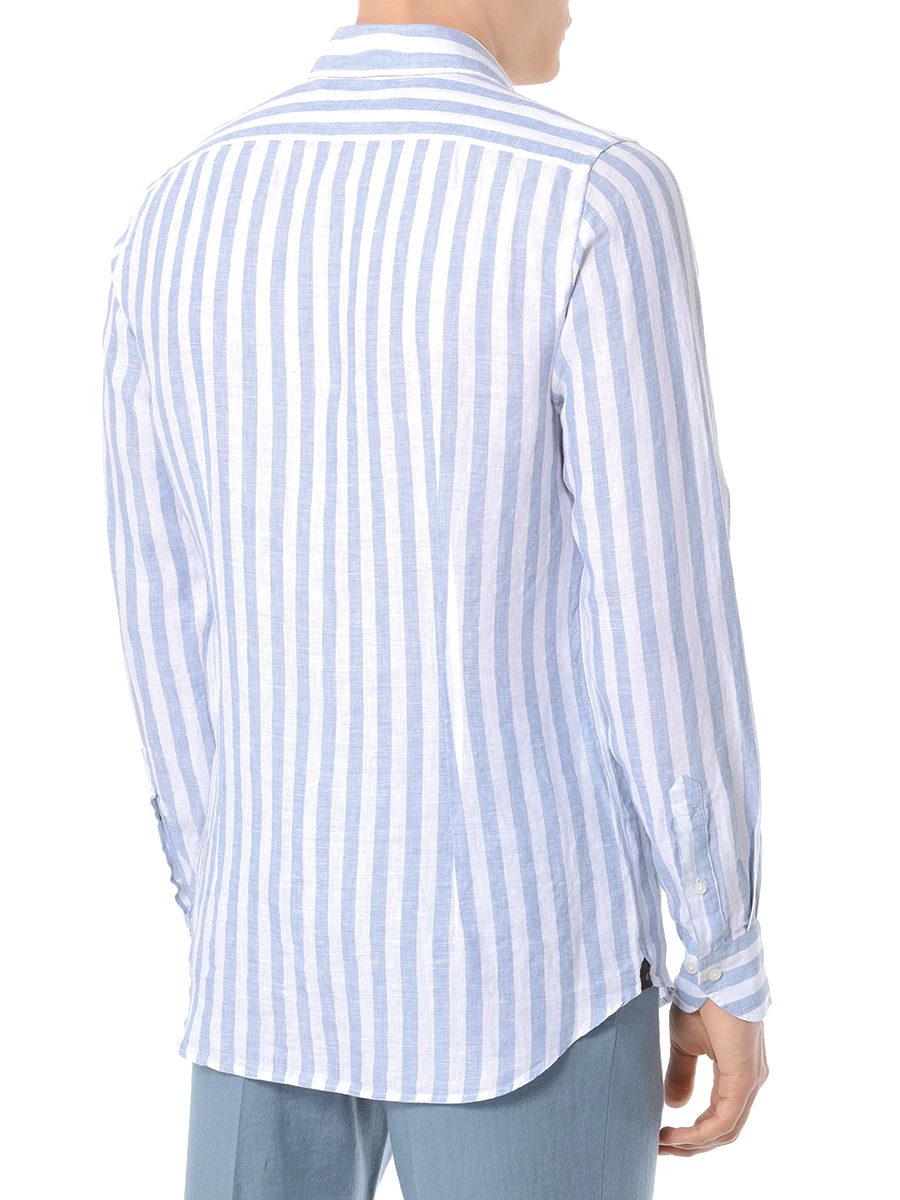 Рубашка Slim Fit льняная WINDSOR LAPO-W 10011689/420, размер 43, цвет белый LAPO-W 10011689/420 - фото 3