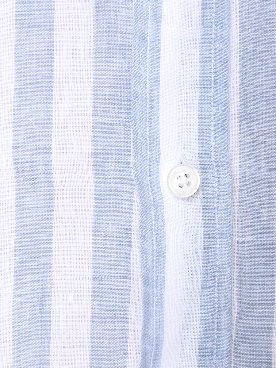 Рубашка Slim Fit льняная WINDSOR LAPO-W 10011689/420, размер 43, цвет белый LAPO-W 10011689/420 - фото 6
