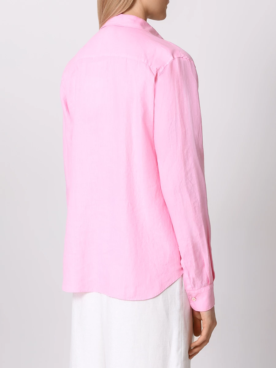 Рубашка льняная ASPESI 5422 C195 85278, размер 42, цвет розовый - фото 3