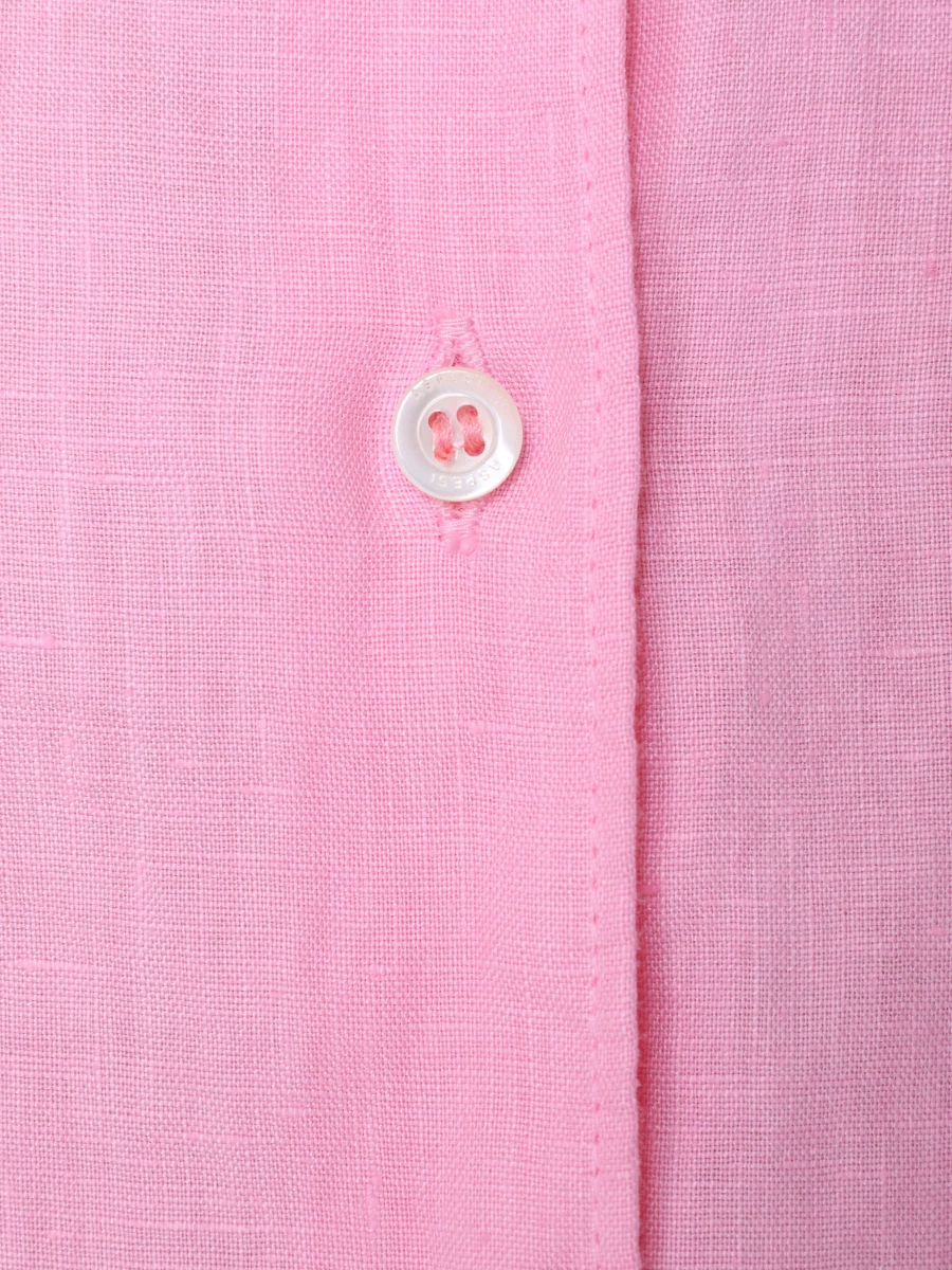 Рубашка льняная ASPESI 5422 C195 85278, размер 42, цвет розовый - фото 6