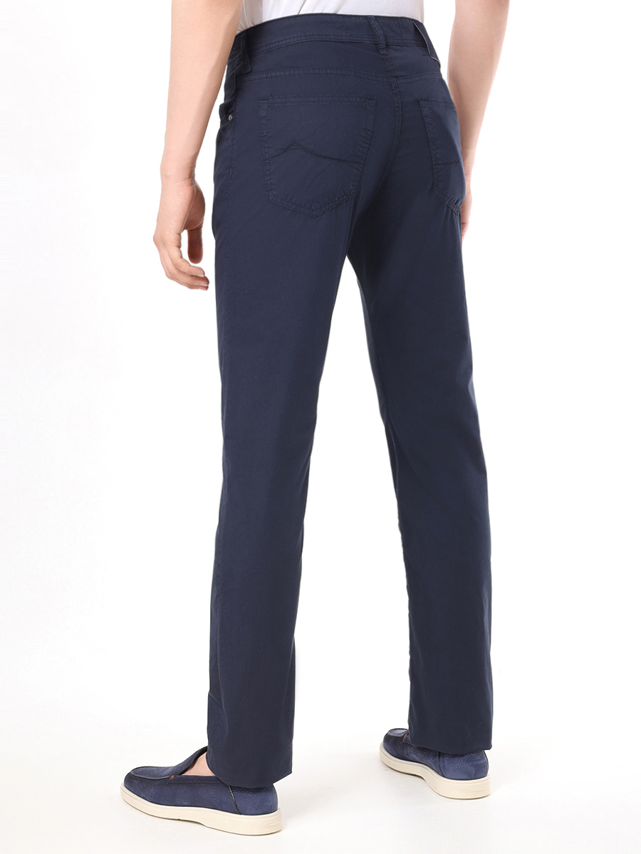 Брюки Slim Fit хлопковые JACOB COHEN UQE04 36 S4137 Y99/BARD Синий  Фото 3