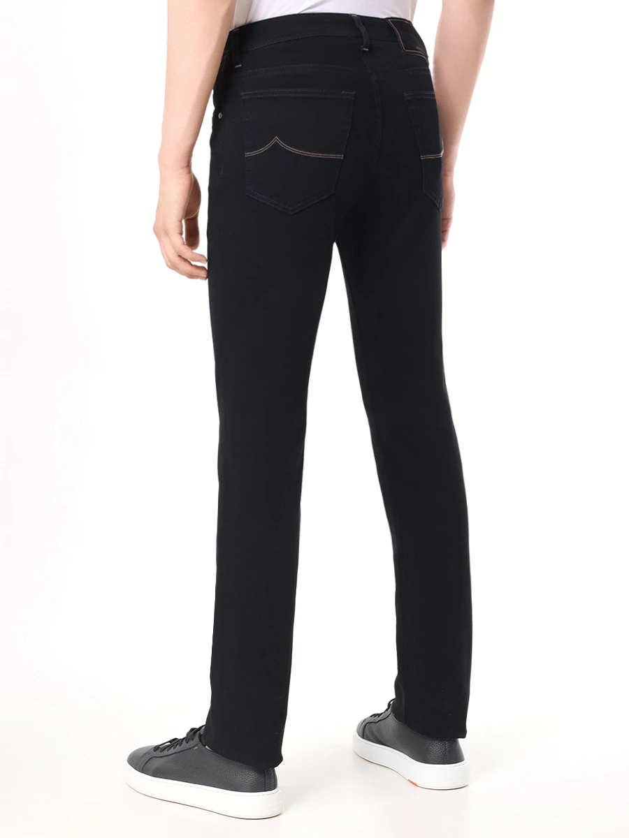 Джинсы Slim Fit хлопковые JACOB COHEN UQE09 31 P0008 709D/BARD FAST, размер 52, цвет черный UQE09 31 P0008 709D/BARD FAST - фото 3