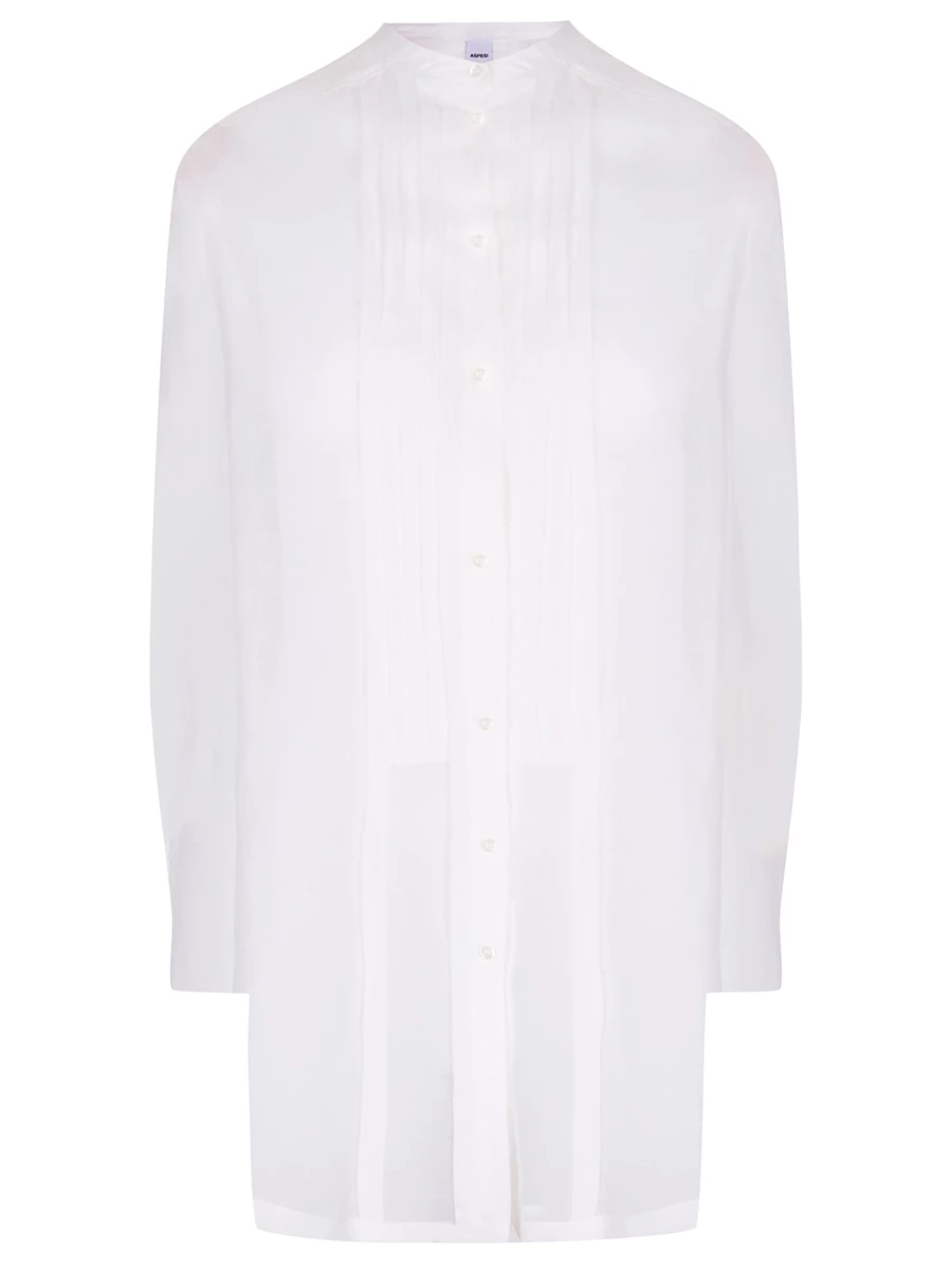 Рубашка хлопковая ASPESI 5471 M121 01072, размер 40, цвет белый