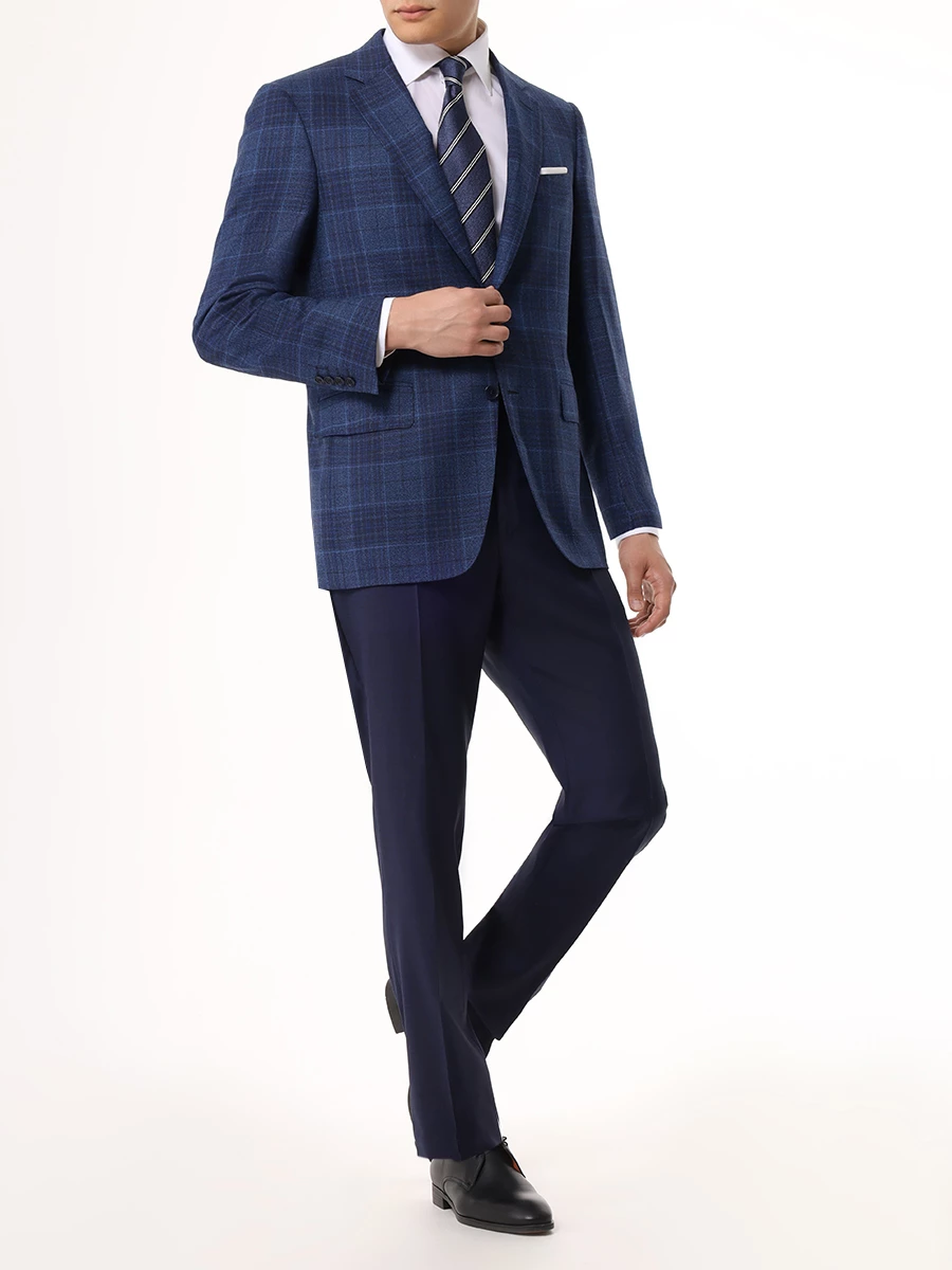 Пиджак шерстяной CANALI CF04169/301/13280 Синий  Фото 2