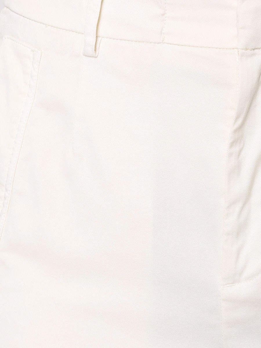 Шорты Regular Fit из лиоцелла CANALI PT01355/005/95601/R Кремовый  Фото 5