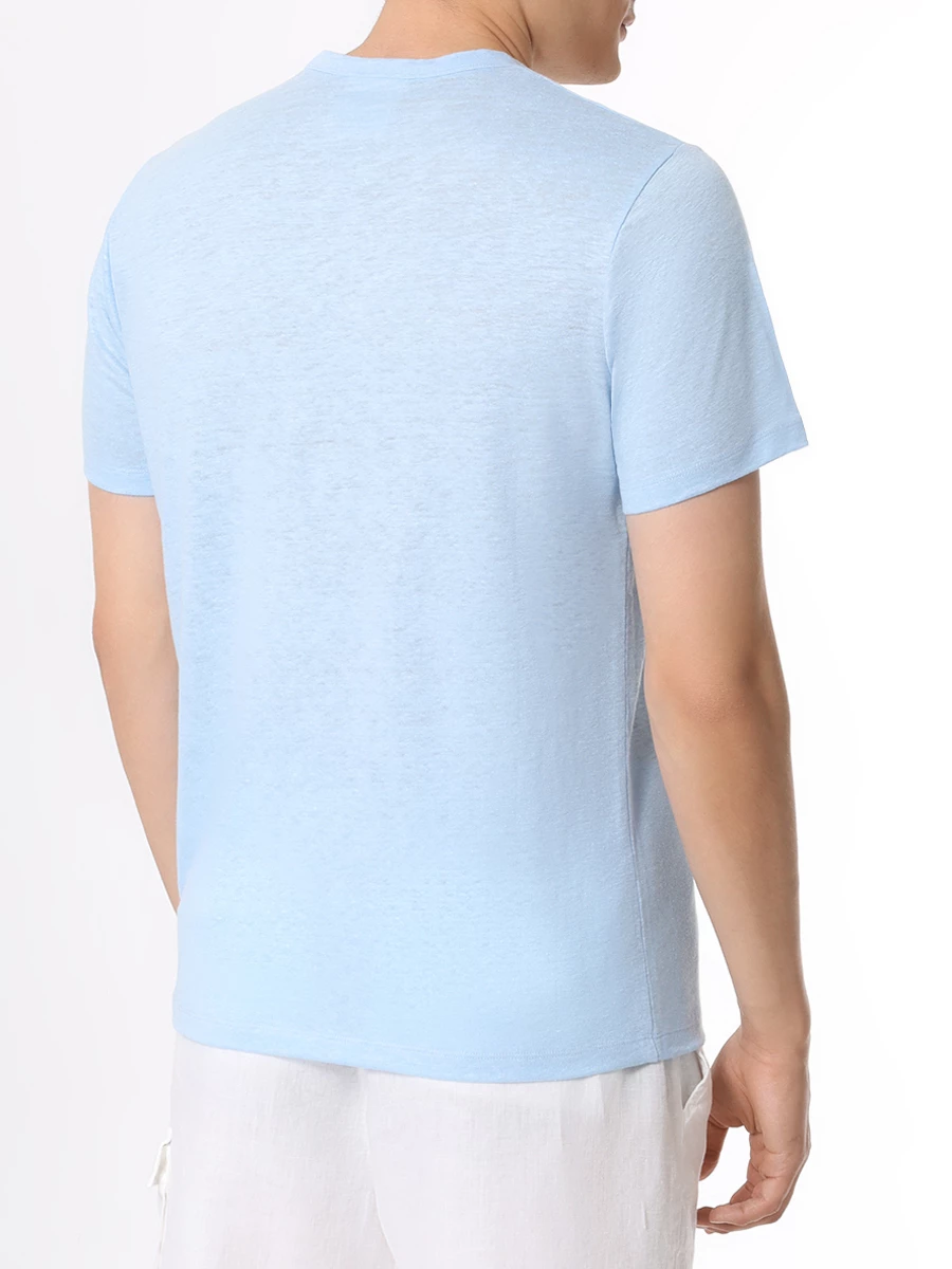 

Футболка льняная, Голубой, ECSTASEA - 31 LIGHT BLUE