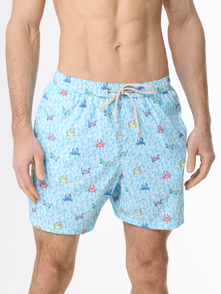 

Шорты плавательные, Принт, COMFORT LIGHT - DROP CRAB 01