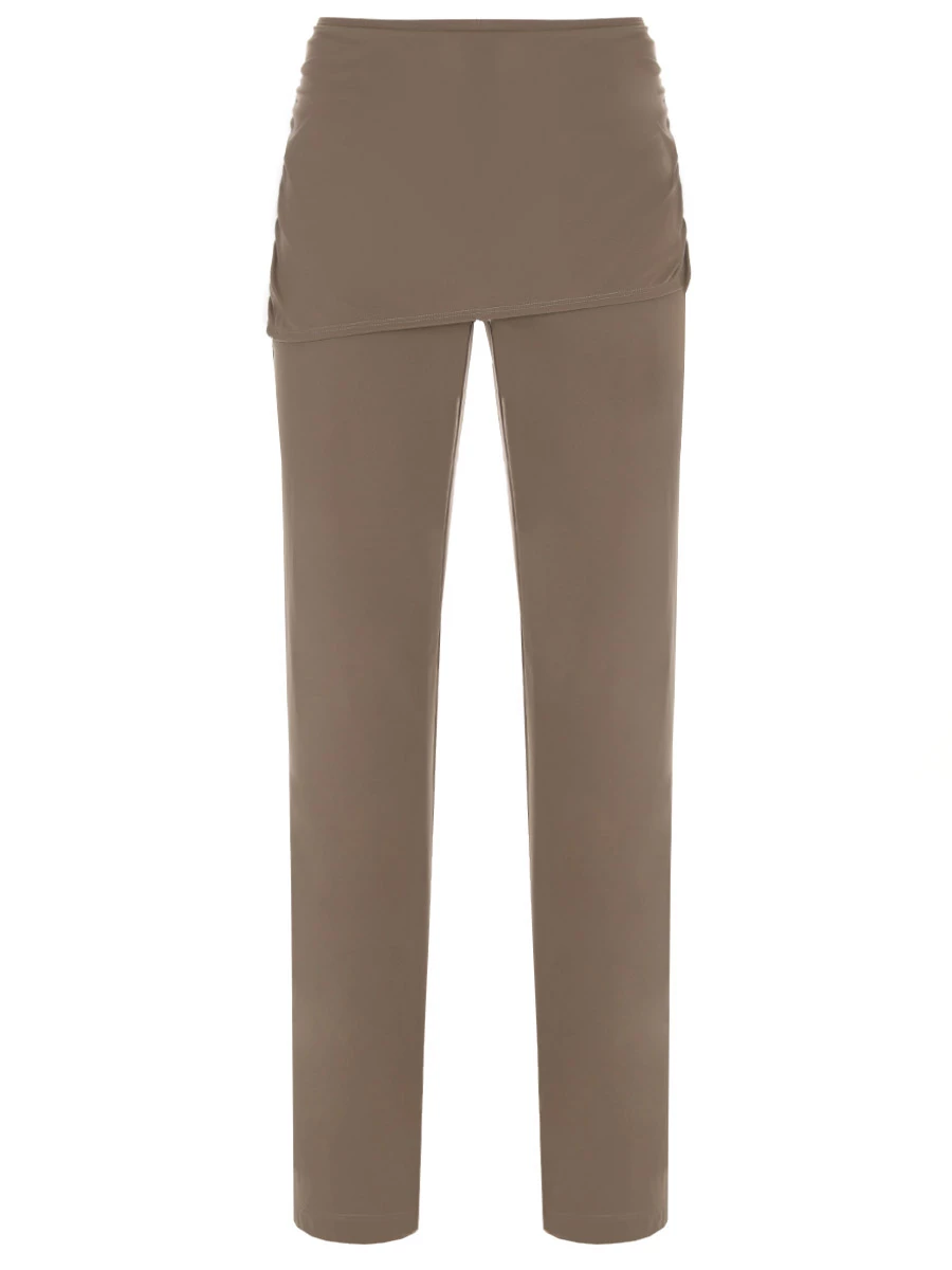 

Брюки однотонные, Хаки, BALOS BECH04PT010LY101