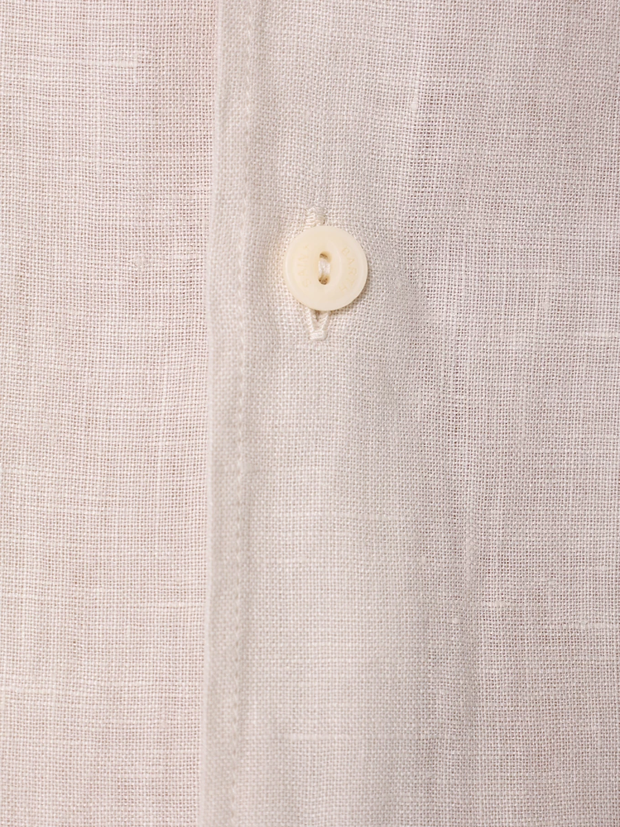Рубашка Slim Fit льняная MC2 SAINT BARTH PAMPLONA - LINEN 10 CREAM, размер 54, цвет бежевый - фото 6