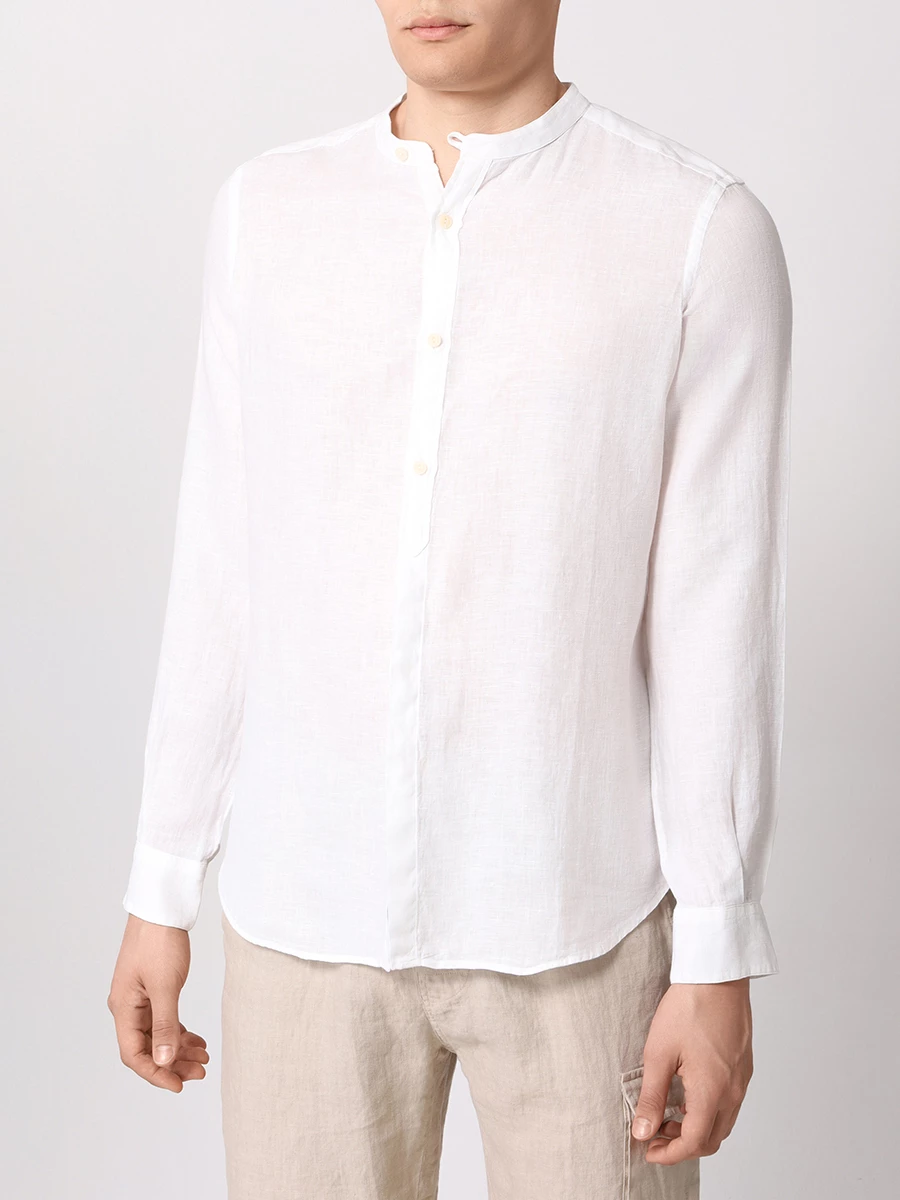 

Рубашка льняная, Белый, NAXOS - LINEN 01 WHITE