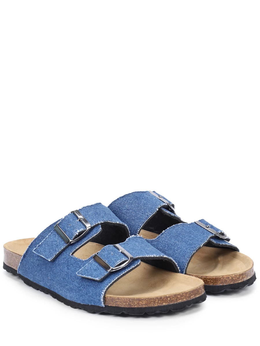 Шлепанцы из денима MC2 SAINT BARTH SANDAL N - DENIM Деним  Фото 2