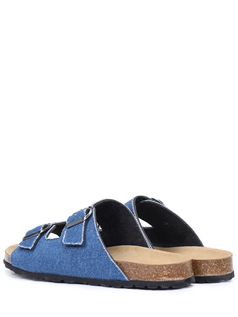 Шлепанцы из денима MC2 SAINT BARTH SANDAL N - DENIM Деним  Фото 4