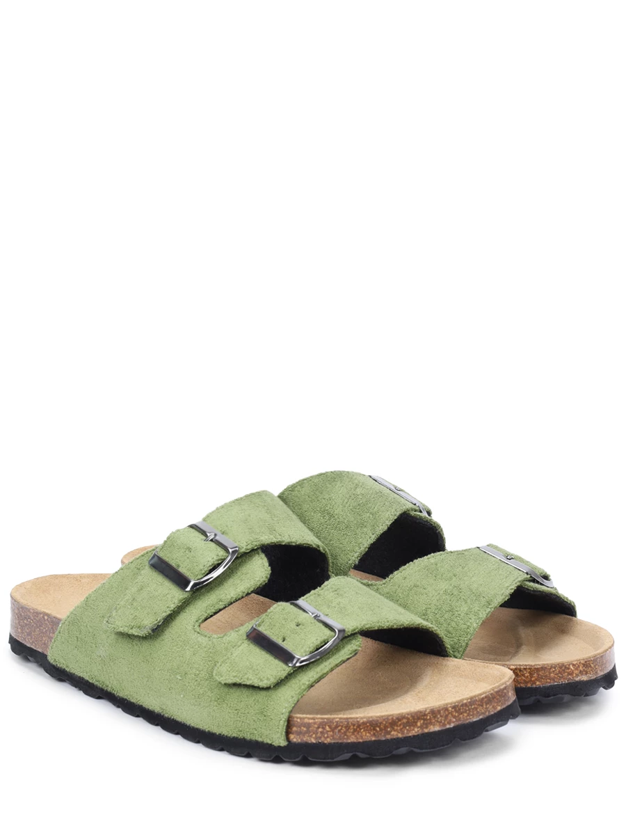 Шлепанцы текстильные MC2 SAINT BARTH SANDAL N - TERRY 52 Зеленый  Фото 2