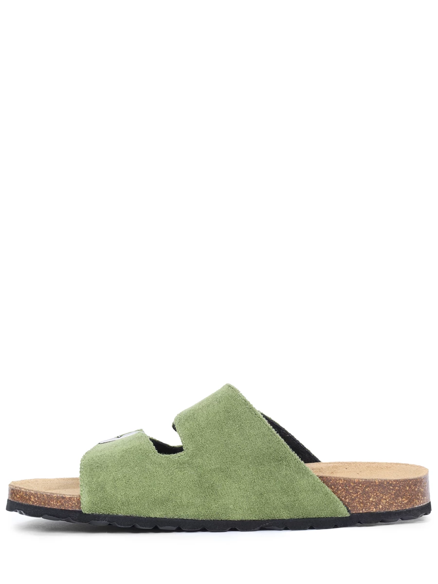Шлепанцы текстильные MC2 SAINT BARTH SANDAL N - TERRY 52 Зеленый  Фото 3