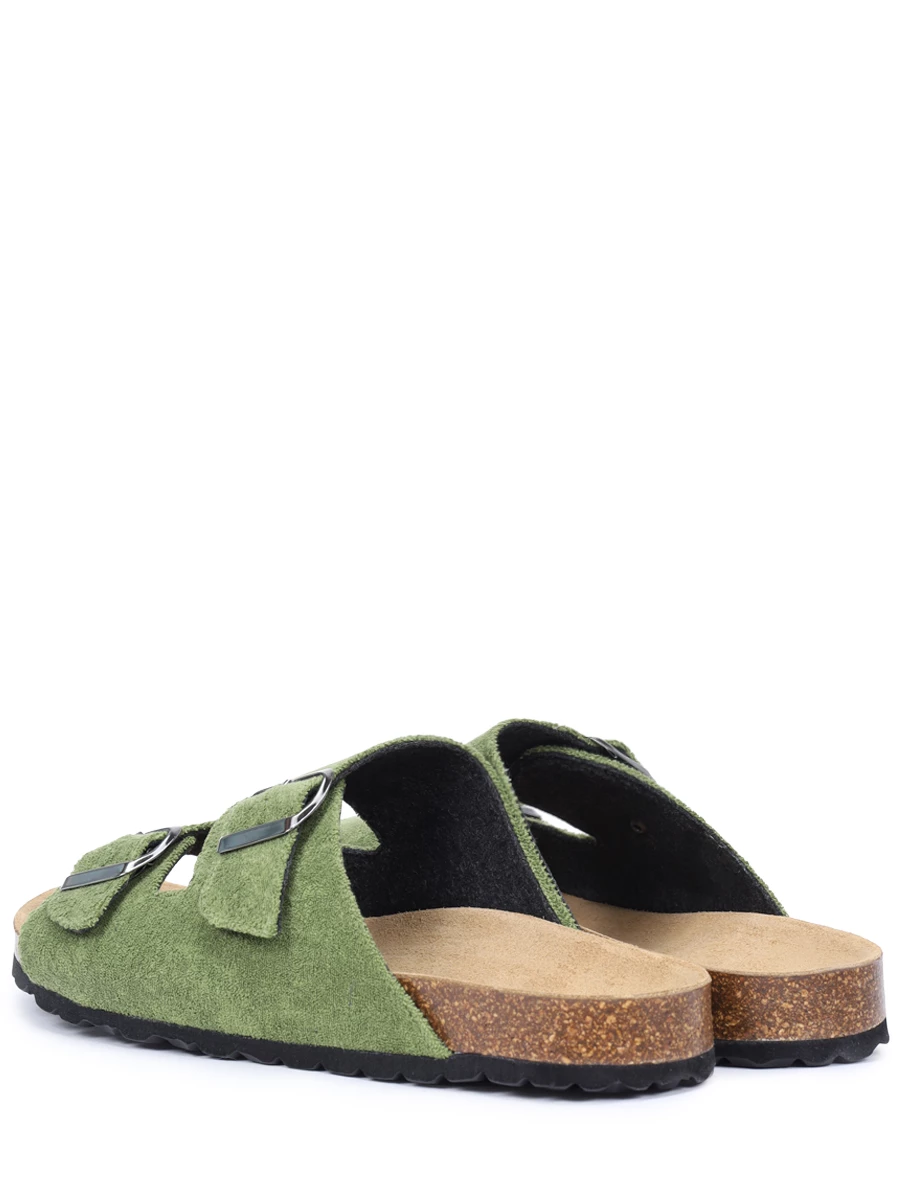 Шлепанцы текстильные MC2 SAINT BARTH SANDAL N - TERRY 52 Зеленый  Фото 4