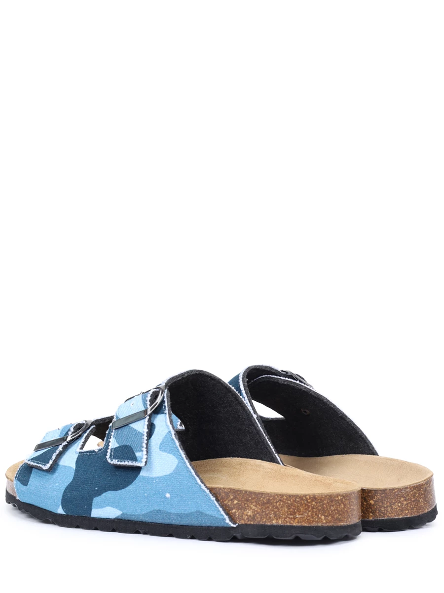 Шлепанцы текстильные MC2 SAINT BARTH SANDAL N - DEN MIM 31 Синий  Фото 4