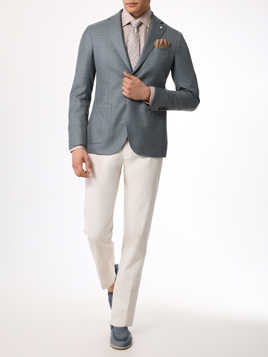 Пиджак шерстяной LUBIAM 42052/3/2561 Зеленый  Фото 2