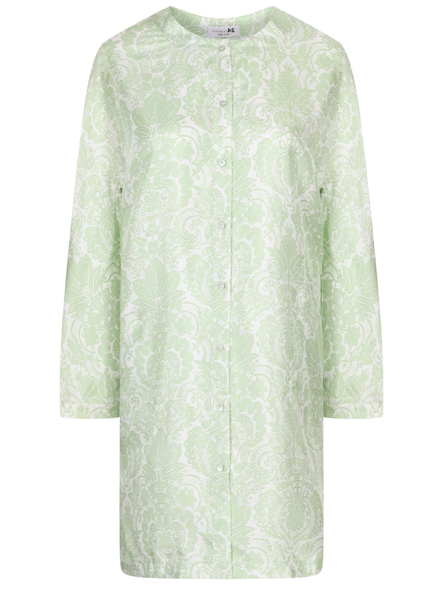Блуза шелковая MANZONI 24 24PM427-SE6, размер 44, цвет белый