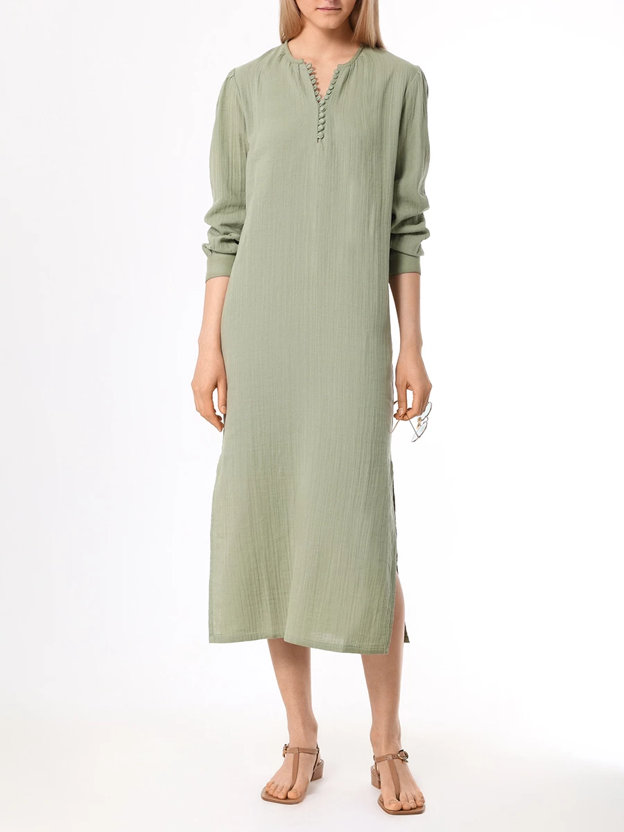Платье хлопковое NOT SHY 4402413, размер 46, цвет зеленый - фото 2
