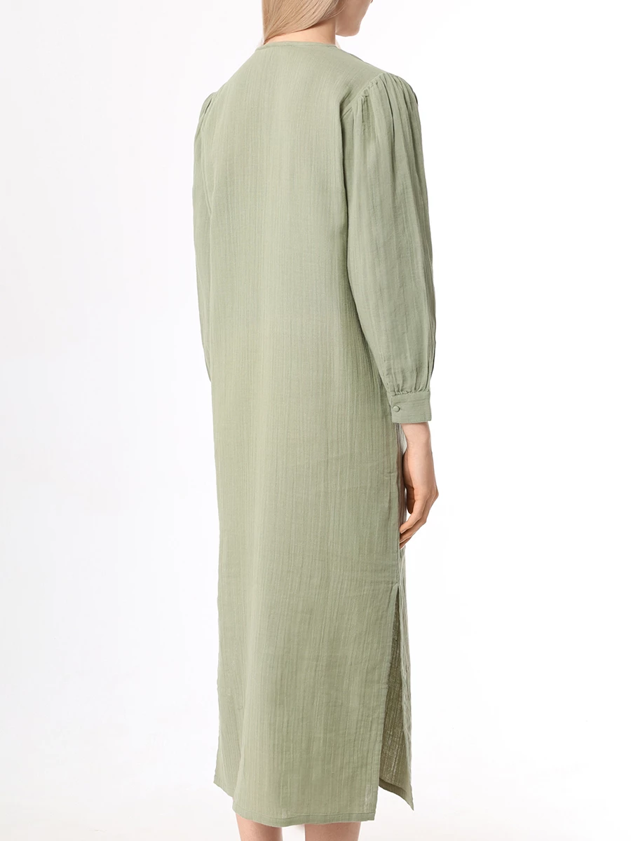 Платье хлопковое NOT SHY 4402413, размер 46, цвет зеленый - фото 3