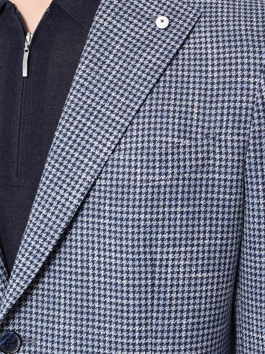 Пиджак шерстяной L.B.M. 1911 42336/5/2652 Синий  Фото 6