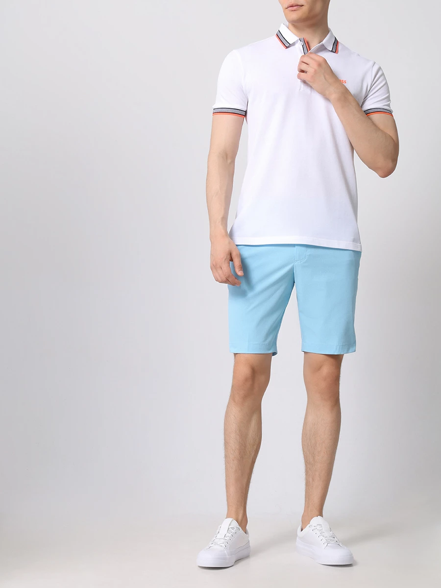 

Поло Regular Fit хлопковое, Белый, 50469055/103