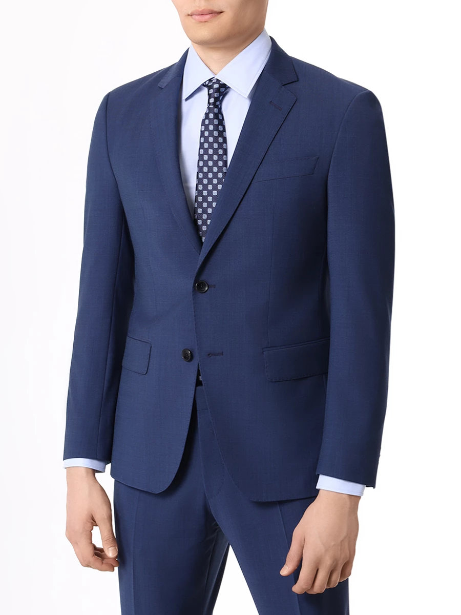 Костюм Slim Fit BOSS 50509491/404, размер 48, цвет синий 50509491/404 - фото 4