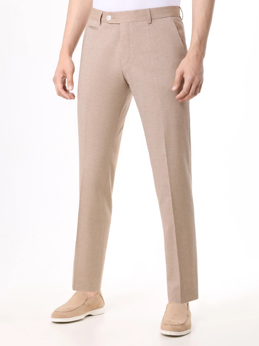 

Брюки Slim Fit, Бежевый, 50515096/262