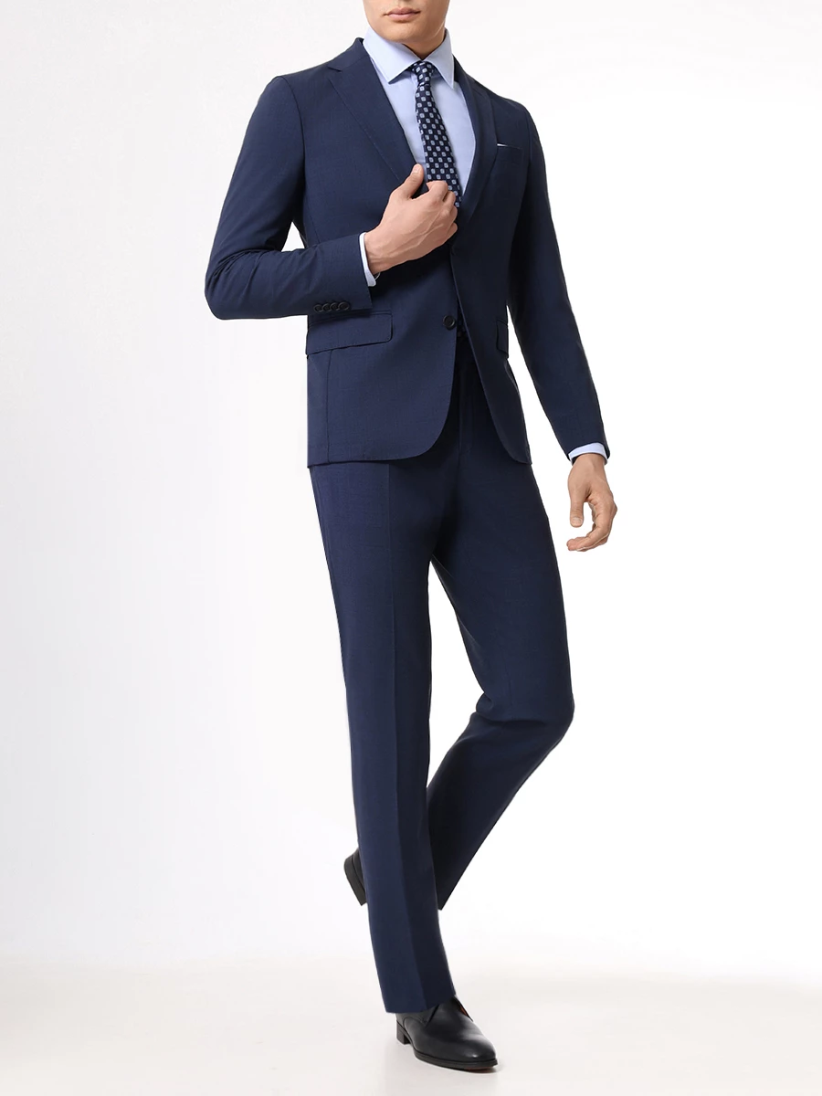 Костюм Slim Fit BOSS 50514628/404, размер 54, цвет синий 50514628/404 - фото 2